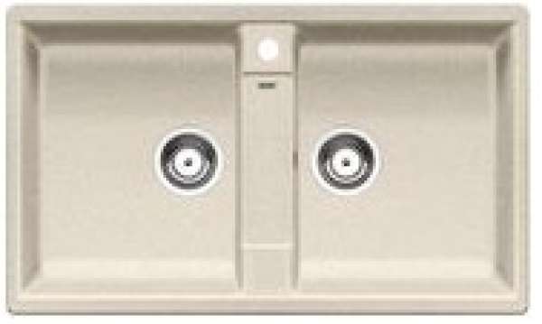 BLANCO 516681 ZIA 9, SILGRANIT, Sand, ohne Ablauffernbedienung, keine Beckenlage, 900 mm Untermaß